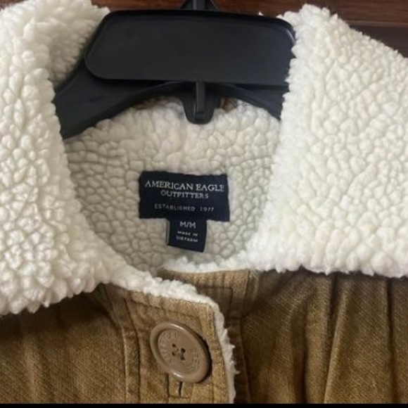 🧥American Eagle Brown Faux Sherpa Coat
Size: M - Picture 6 of 11